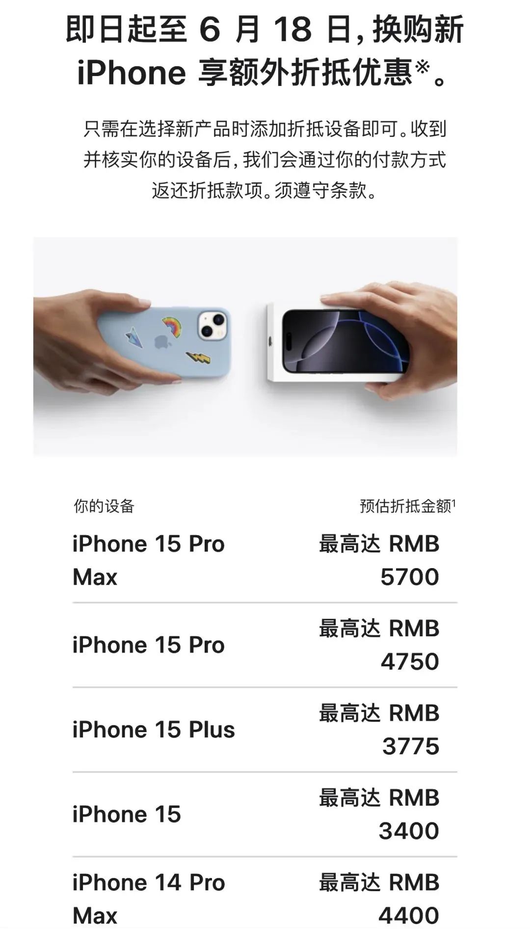 iPhone大打折!换购新机,最高优惠5700元,“可能还会降”