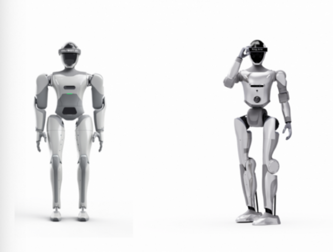 图｜左 CASBOT 01，右 CASBOT 02