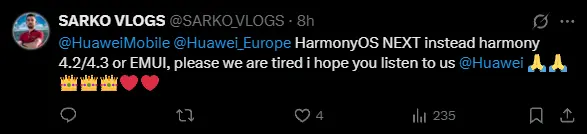 华为宣布Pura 80系列7月10日海外发布 网友喊话希望用鸿蒙系统