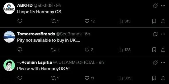 华为宣布Pura 80系列7月10日海外发布 网友喊话希望用鸿蒙系统