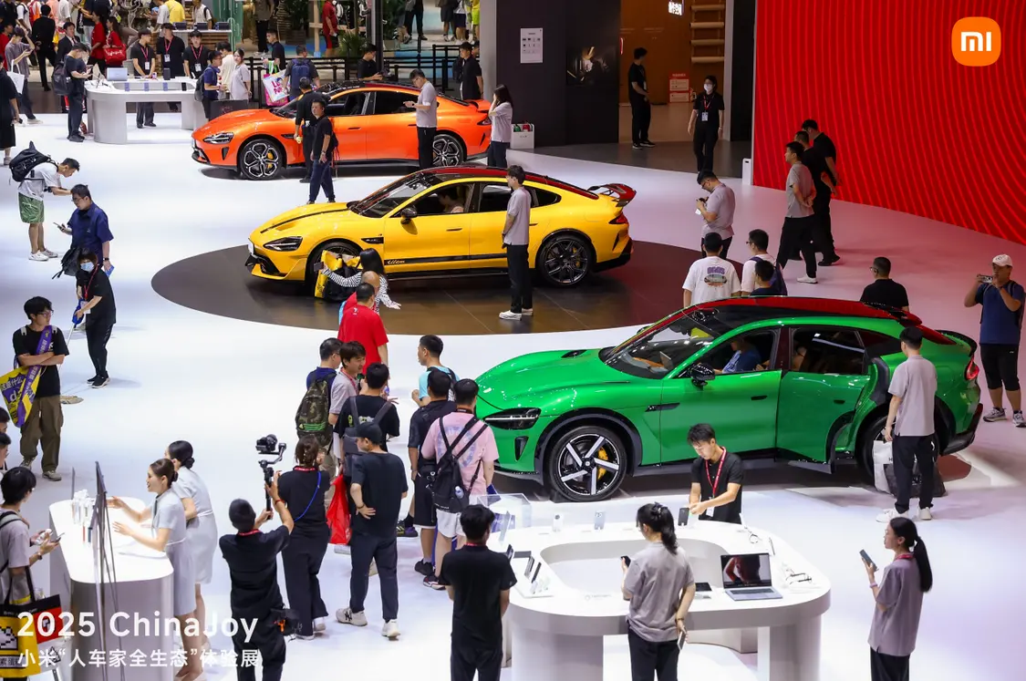 小米展示&ldquo;人车家全生态&rdquo;布局 多款新品亮相2025 ChinaJoy