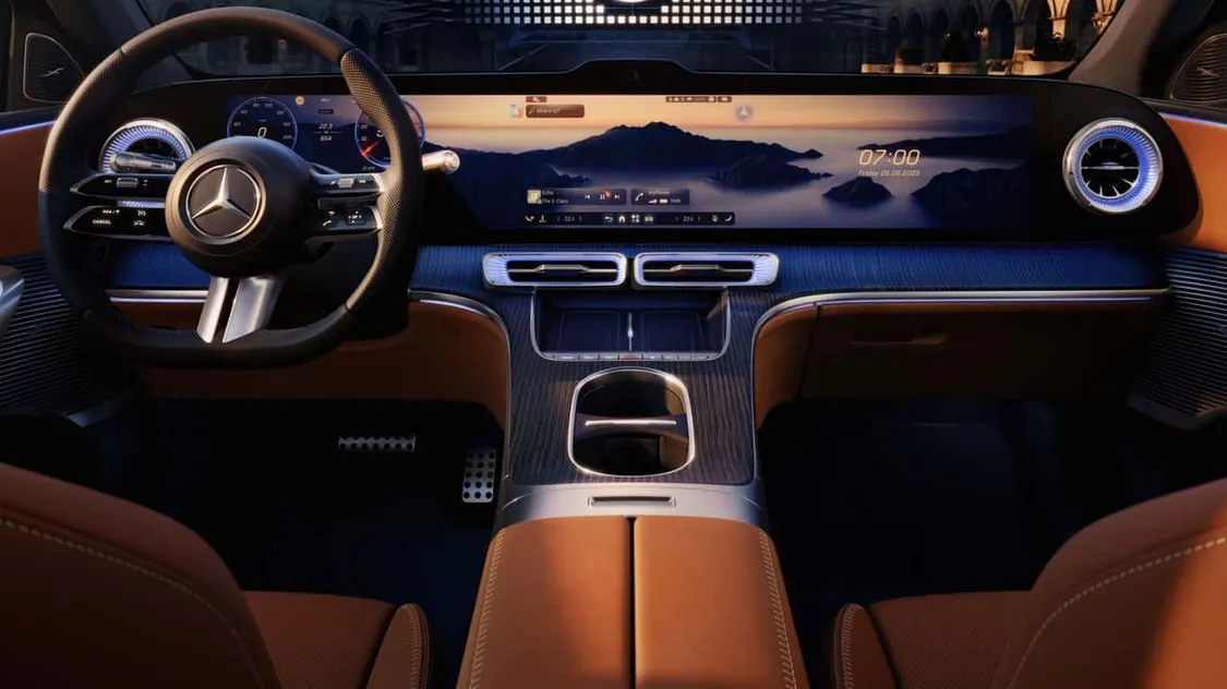 Mercedes GLC with EQ Technology interior